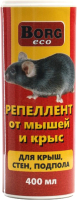 Средство для борьбы с вредителями Borg Eco Репеллент от мышей и крыс (400мл) - 