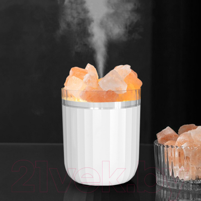 Ультразвуковой увлажнитель воздуха No Brand Crystal Fog / 21012.01 (белый)