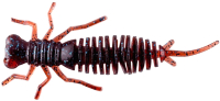 

Мягкая приманка Green Fish, Larva 4см / 1.6-11