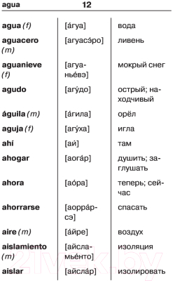 Словарь АСТ Испанско-русский русско-испанский для школьников (Матвеев С.А.)