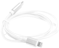 Кабель Atom USB Type-C 3.1 - Lightning (1.8м, серебристый) - 