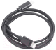 Кабель Atom USB Type-C 3.1 - Lightning (1м, черный) - 