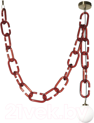 Потолочный светильник Loftit Chain 10128C (красный)