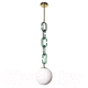 Потолочный светильник Loftit Chain 10128P (зеленый) - 