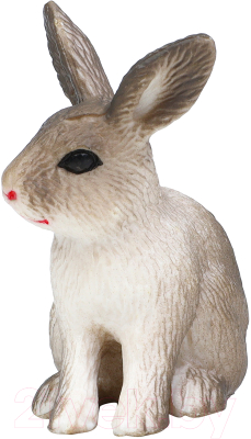 Фигурка коллекционная Masai Mara На ферме. Кролик серый / MM212-203