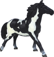 Фигурка коллекционная Masai Mara Мир лошадей. Лошадь черно-белая / MM214-337 - 