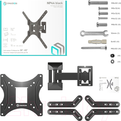 Кронштейн для телевизора Onkron NP44 (черный)