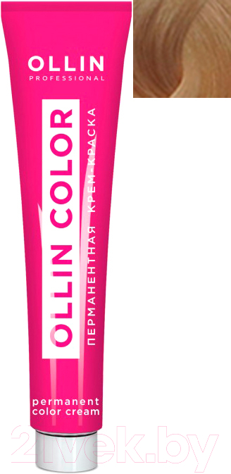 Крем-краска для волос Ollin Professional Color перманентная 9/73 (100мл, блондин коричнево-золотистый)