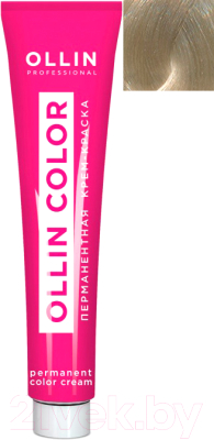 Крем-краска для волос Ollin Professional Color перманентная 11/1 (100мл, специальный блондин пепельный)