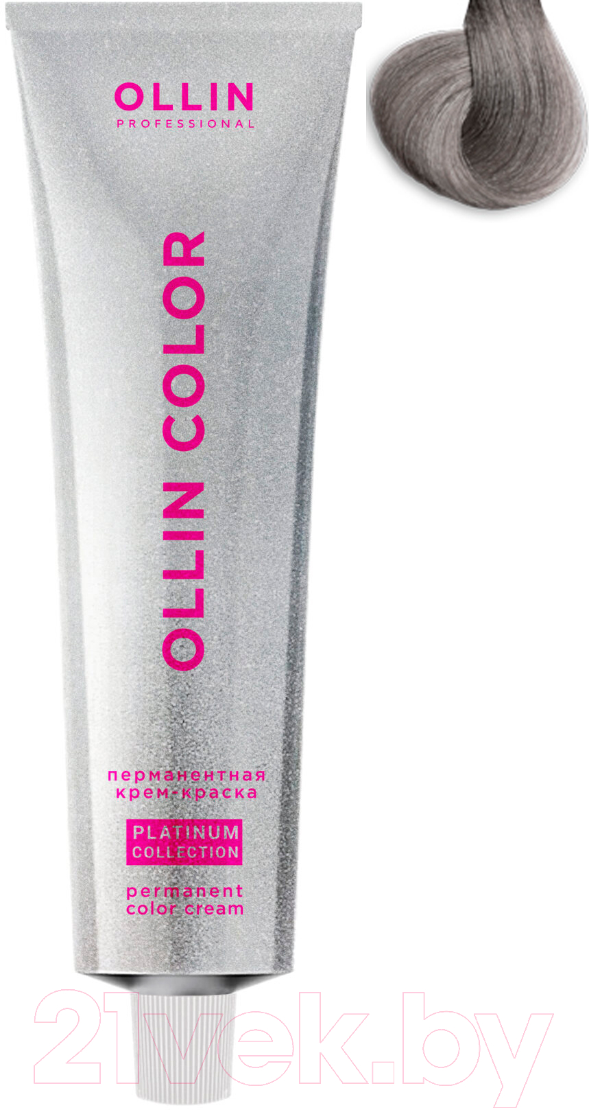 Крем-краска для волос Ollin Professional Color Platinum Collection перманентная 9/11 (100мл, блондин интенсивно-пепельный)