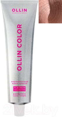 Крем-краска для волос Ollin Professional Color Platinum Collection перманентная 10/75 (100мл, светлый блондин коричнево-махагоновый)