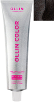 Крем-краска для волос Ollin Professional Color Platinum Collection перманентная 6/112  (100мл, темно-русый интенсивно-пепельный фиолетовый) - 