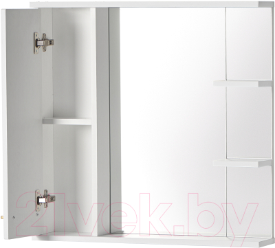 Шкаф с зеркалом для ванной Акваль Порто / В2.1.04.3.7.1