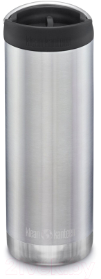Термокружка Klean Kanteen TKWide Cafe Cap Brushed Stainless / 1008312 (473мл)