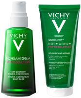 

Набор косметики для лица Vichy, Normaderm Phytosolution Корректирующий флюид+Гель для умывания