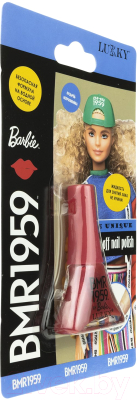 Лак для ногтей детский Lukky Barbie / Т20052  (бордовый)