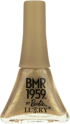 Лак для ногтей детский Lukky Barbie / Т20053 (золотой металлик)