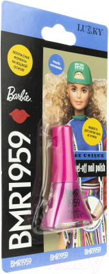 Лак для ногтей детский Lukky Barbie / Т20050  (фуксия)