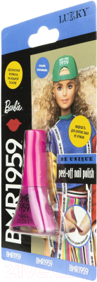 Лак для ногтей детский Lukky Barbie / Т20050  (фуксия)