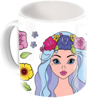 

Набор для творчества MultiArt, Кружка для росписи 100MUG / MAGIRL