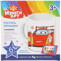 

Набор для творчества MultiArt, Кружка для росписи 100MUG / MATACHKI