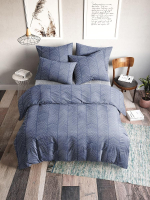 

Комплект постельного белья Ночь нежна, Лайнс 2сп 50x70 / 70419-1+70420-1