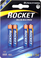 Комплект батареек Rocket LR03 4SH (4шт) - 
