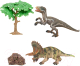 Набор фигурок коллекционных Masai Mara Мир динозавров / MM216-076 - 