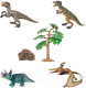 Набор фигурок коллекционных Masai Mara Мир динозавров / MM216-081 - 