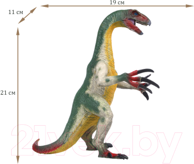 Фигурка коллекционная Masai Mara Мир динозавров. Теризинозавр / MM216-089