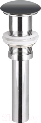 Донный клапан Ceramica Nova CN2000MDH (матовый темный антрацит, без перелива)
