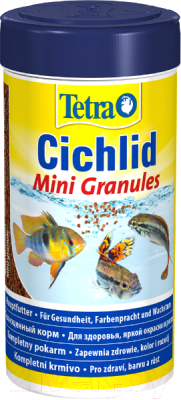 Корм для рыб Tetra Cichlid Mini Granules (250мл)