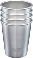 Набор стаканов Klean Kanteen Steel Cup / 1000429 (4шт) - 