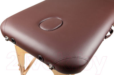 Массажный стол Atlas Sport Складной 2-с 60см (коричневый/деревянный)