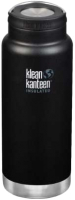 Термос для напитков Klean Kanteen TKWide Loop Cap Shale Black / 1005764 (946мл) - 