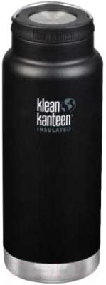 Термос для напитков Klean Kanteen TKWide Loop Cap Shale Black / 1005764 (946мл)
