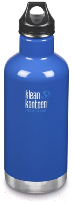 Термос для напитков Klean Kanteen Classic Loop Coastal Waters / 1003210 (946мл)