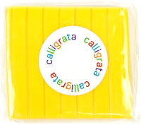 Полимерная глина Calligrata 1301026 (желтый, 50г) - 