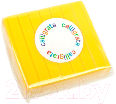 Изображение товара Полимерная глина Calligrata 1301026 (желтый, 50г)