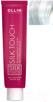 Крем-краска для волос Ollin Professional Silk Touch Безаммиачная 0/01 (60мл, корректор серебряный )