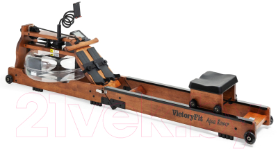 Гребной тренажер VictoryFit VF-WR802 (темно-коричневый)