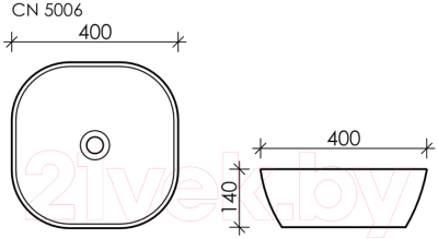 Купить Умывальник Ceramica Nova Element CN5006  