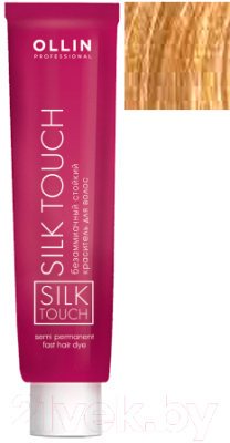 Крем-краска для волос Ollin Professional Silk Touch Безаммиачная 9/34 (60мл, блондин золотисто-медный)