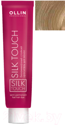 Крем-краска для волос Ollin Professional Silk Touch Безаммиачная 10/0 (60мл, светлый блондин)
