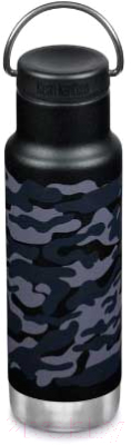 Термос для напитков Klean Kanteen Insulated Classic Narrow Black Camo / 1008933 (355мл)