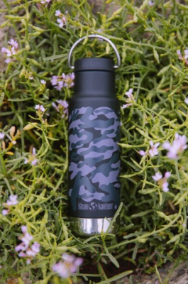 Термос для напитков Klean Kanteen Insulated Classic Narrow Black Camo / 1008933 (355мл)