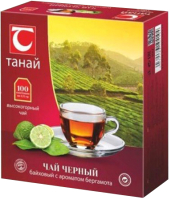 Чай пакетированный Tanay London с ароматом бергамота (100пак) - 