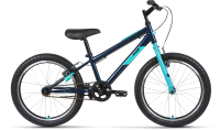 Детский велосипед Forward Altair MTB HT 20 1.0 / IBK22AL20076 (темно-синий/бирюзовый) - 