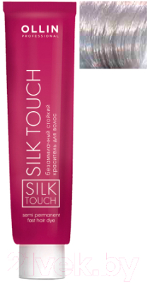 Крем-краска для волос Ollin Professional Silk Touch Безаммиачная 10/8 (60мл, светлый блондин жемчужный)