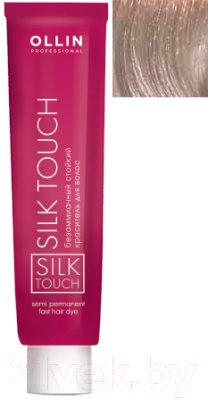 Крем-краска для волос Ollin Professional Silk Touch Безаммиачная 10/26 (60мл, светлый блондин розовый)